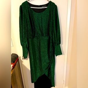 Glittery Emerald Dress